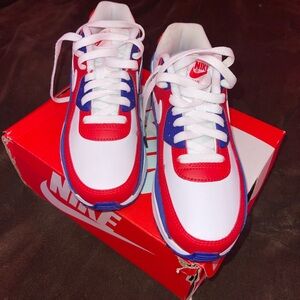 Nike Kids' Red and Blue Sneakers